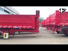 4 ЦАПФ Tipper нагрузка 50ton трейлера Semi максимальная